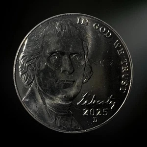 2025 D Denver Jefferson Nickel Brilliant Uncirculated (BU) - Picture 1 of 2