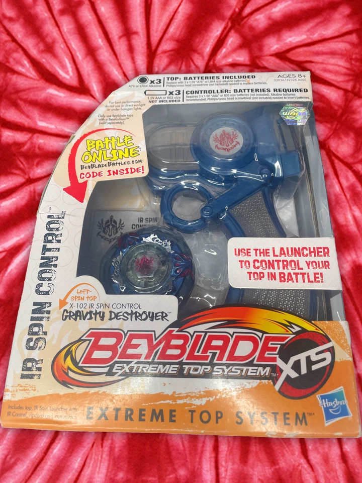 Beyblade Extreme Top System X-102 IR Spin Control Gravity Destroyer Brand New - Image 1 of 4