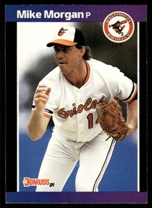 1989 Donruss #164 Mike Morgan LEAF, INC. & *Denotes - Picture 1 of 2