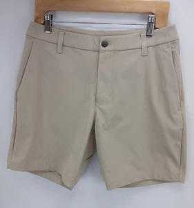 Lululemon Commission Classic Fit Short Beige Warpstreme Herren Größe 30 Chino - Bild 1 von 12