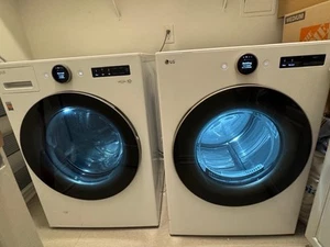 LG Front Load Washer & Electric Dryer Set – 1 Year Old – Excellent Condition - Picture 1 of 1