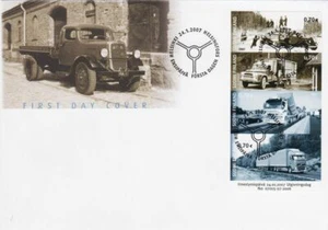 Winter War Time Trucks And This Day Truck Lorry History Finland Mint FDC 2007  - Picture 1 of 1