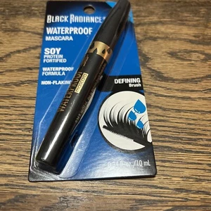 Black Radiance Waterproof Mascara Soy Protein Fortified Black Eclipse - Picture 1 of 2