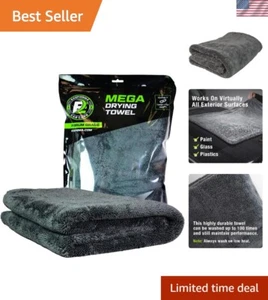 Mega Car Drying Towel from No Streaks, Scratches, or Water Spots - Large Prem... - Picture 1 of 9