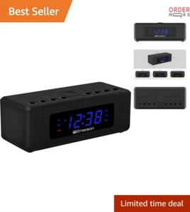 Digital Alarm Clock Radio FM/AM Dimmable Display Sleep Timer Buzzer - Picture 1 of 8