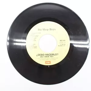 Pet Shop Boys Siempre En Mi Mente Always On My Mind Do I Have To 45 MEXICAN RARE - Picture 1 of 2