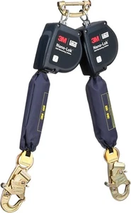 3M DBI-SALA Nano-Lok XL Twin-Leg Self-Retracting Lifeline 3100609 - Picture 1 of 6