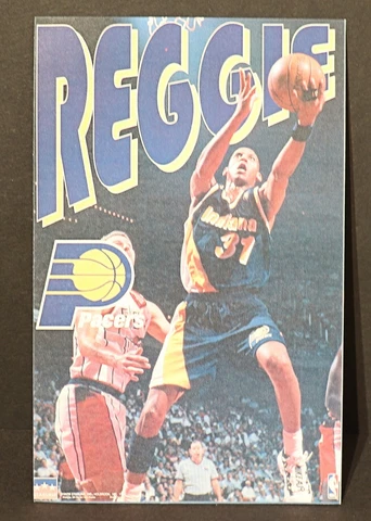 REGGIE #31 PACERS STARLINE NBA Mini Poster aprox 3 x 5 Inches (gd) Cover