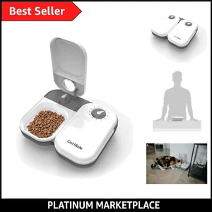 C200 2 Meal Automatic Pet Feeder with Timer and Ice Pack For Cats And Small D... - Picture 1 of 11