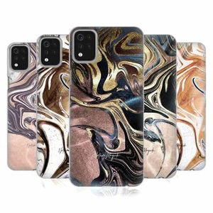 NATURE MAGICK LUXE GOLD MARBLE METALLIC SOFT GEL CASE FOR LG PHONES 1 - Picture 1 of 8