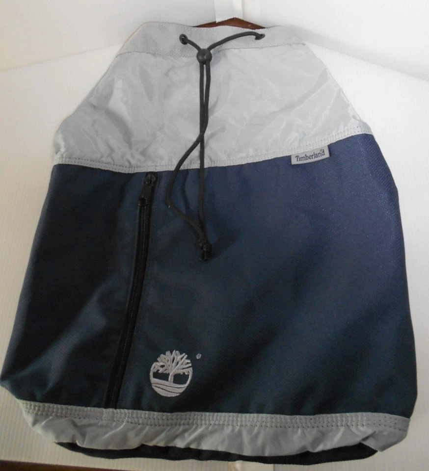 Bolsa tiracolo vintage Timberland cinza marinho - Imagem 1 de 4