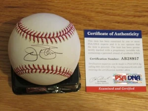 HOFer JIM PALMER signed BALTIMORE ORIOLES Major League Baseball PSA AB28957 CY - Picture 1 of 2