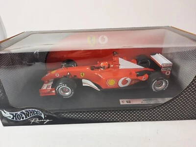 Hot Wheels Ferrari F2001 #1 Michael Schumacher 2002 VODAFONE BOX 1/18 85601 - Immagine 1 di 3