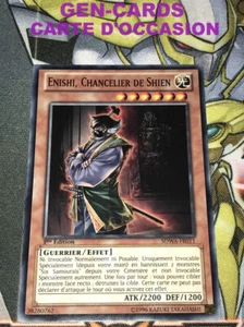 CARTE Yu Gi Oh ENISHI, CHANCELIER DE SHIEN SDWA-FR011 1ère édition - Picture 1 of 1