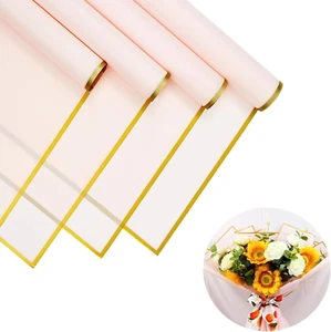 20 Sheets Flower Wrapping Papers, Waterproof Bouquet Wrapping Paper, Floral Pack - Picture 1 of 12