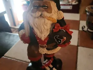 NFL Texans Santa Forever Collectible 10" - Picture 1 of 3