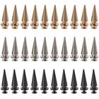 Mixed Colors Punk Rivets Stainless Steel Horn Nails  DIY Accessories
