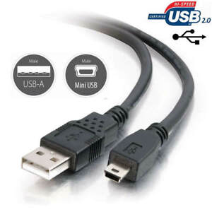 USB Power Charger Cable Cord for Garmin Nuvi GPS 2589 LM 2589LMT 2595 LM 2595LMT