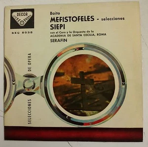 Mefistofeles Selecciones Siepi Single 7" España 1960 Renata Tebaldi - Picture 1 of 1