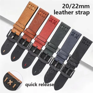 Leder Armband Ersatz Für Garmin Vivoactive 5 3 Venu 4 3 2 Plus SQ Vivomove HR - Picture 1 of 17