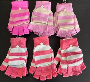 12 Pairs of Winter Gloves Kids Girls Boys - Mix colors - Picture 1 of 4