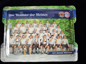 Blechschild Paulaner Weissbier - Bayern München Meister ohne Jahr - Bild 1 von 1