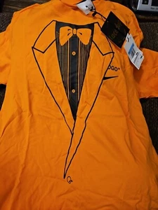 NIKE X OFF WHITE VIRGIL ABLOH NRG A6 T SHIRT ORANGE BLACK Size  Medium  - Picture 1 of 5