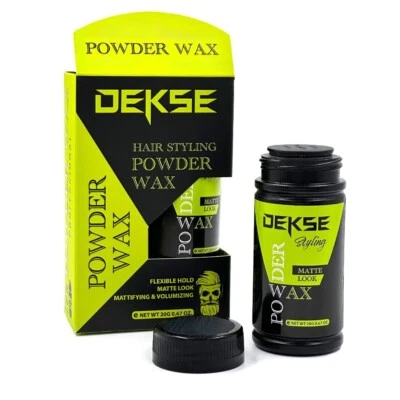 Haarpuder Dekse Powder Wax 20g, Volumen Puder für Textur & Fixierung - Bild 1 von 4