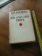 JAMES  BOND  YOU  ONLY  LIVE  TWICE  IAN  FLEMING HC / DJ  1964 BCE  