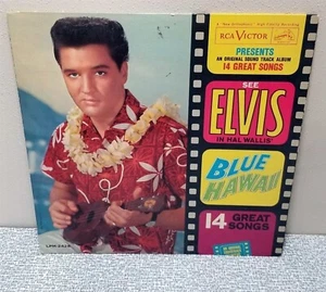 Elvis Presley Blue Hawaii LP Record RCA - Picture 1 of 4