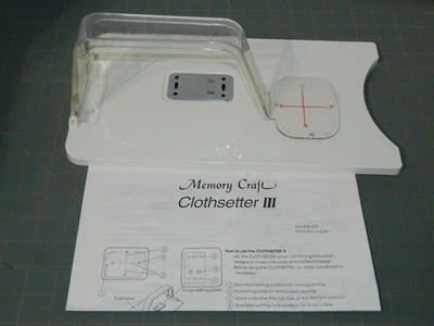 Setter de tela bordado Memory Craft 9000 MC9000 III con manual ENVÍO GRATUITO Foto 1 de 4