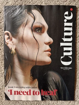 THE SUNDAY TIMES CULTURE MAGAZINE 10th August 2025 10/8/25 Jessie J - Image 1 of 2