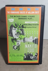 The Naked Zoo (VHS, 1969) Rita Hayworth William Grefe Clamshell - Bild 1 von 5