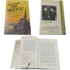 Clear the Bridge! U.S.S. Tang by Richard H. O’Kane 1977 SIGNED WWII Submarine - Picture 1 of 7