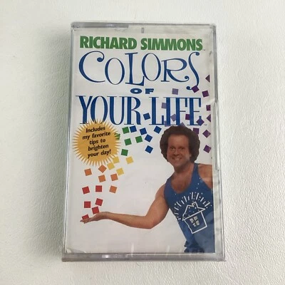 Richard Simmons Colors Of Your Life Cassette Tape Vintage 1998 New Sealed - Image 1 of 4