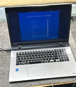 TOSHIBA SATELLITE L75-B7270 17.3" INTEL PENTIUM 1.70 GHz Win 10 52140 - Picture 1 of 10