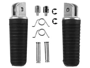Front Footrest Foot Pegs For Yamaha FZ6 FZ 6 FZ-6 2004 2005 2006 2007 2008 2009 - Picture 1 of 2