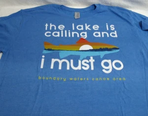 Boundary Waters Canoe Area T-Shirt Adult Large poly / cotton - Picture 1 of 4