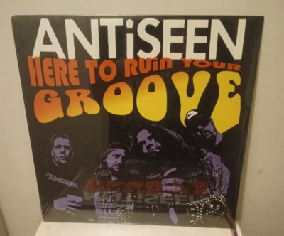 Antiseen ruin your groove LP sealed 2003  pressing Foto 1 de 2