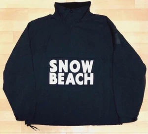 Polo Ralph Lauren Snow Beach Black Smog Reissue Nylon Pullover Jacket Limited JP - Picture 1 of 9