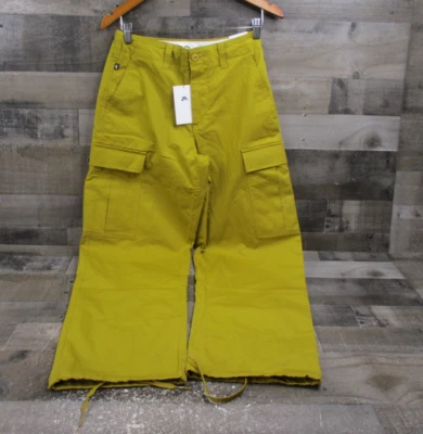 Nike SB Kearny Cargo Skate Pants Mens 28x31 Bronzine Yellow Ripstop New $100 - Image 1 of 4