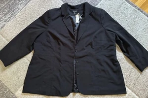 The Avenue Black Blazer Sz 28 - Picture 1 of 9