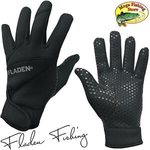 FLADEN Neopren Angler Handschuhe - Thermo Outdoor Anglerhandschuhe Jagd Angeln 