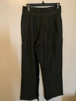 Calça plissada Black Crane Forest Totokaelo La Garconne tamanho P nova com etiquetas (PPT-08) - Imagem 1 de 4