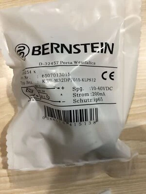 1PC For Bernstein KCB-M32DP/015-KLPS12 Proximity Switch KCBM32DP/015KLPS12 New - Image 1 of 2