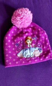 warm pink children's hat Disney  - Picture 1 of 4