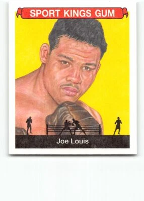 2018 SportKings Sport Kings Mini Parallel #44 Joe Louis Boxing - Image 1 of 2