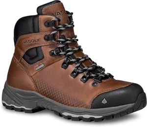 Vasque Men's St. Elias Waterproof HIking Boot Cognac - Size 8 W - Picture 1 of 7