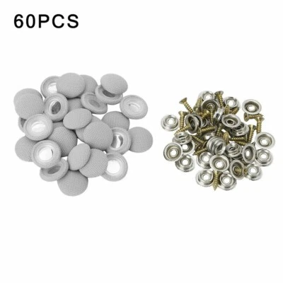 60 Pcs Sagging Headliner Repair Buckle Pins Rivet Car Roof Liner Ceiling Repair
