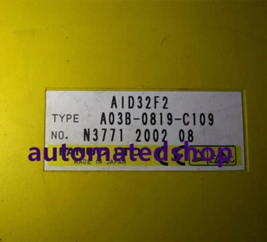 Fanuc PLC AID32F2 A03B-0819-C109 nuevo - Imagen 1 de 1